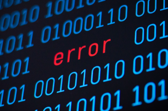 Computer error code