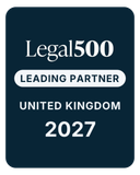 Legal 500 Leading Partner