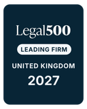 Legal 500 Leading Firm