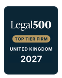 Legal 500 Top Tier Firm