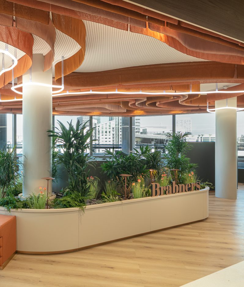 Brabners Manchester office reception