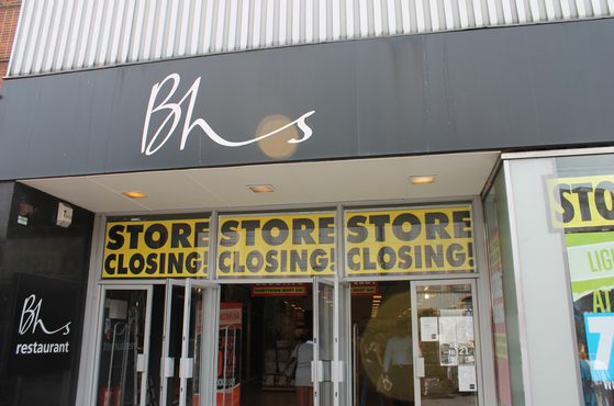 BHS shop front