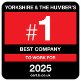 Yorkshire & the Humber's number one choice for best company to work for in 2025.