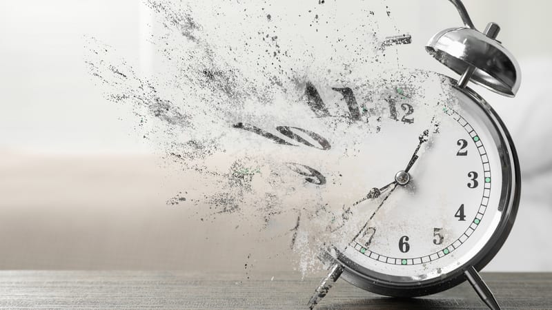 Clock explode effect time urgency