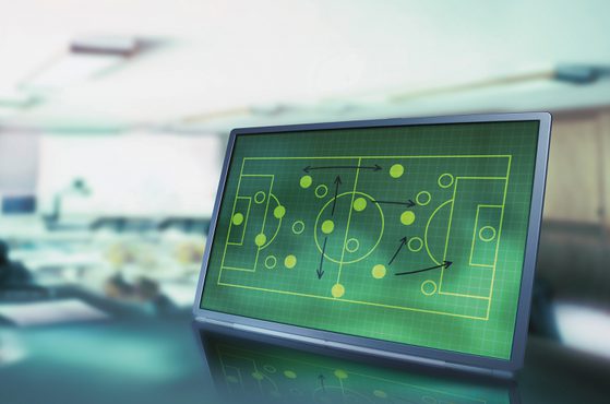 Football tactics board