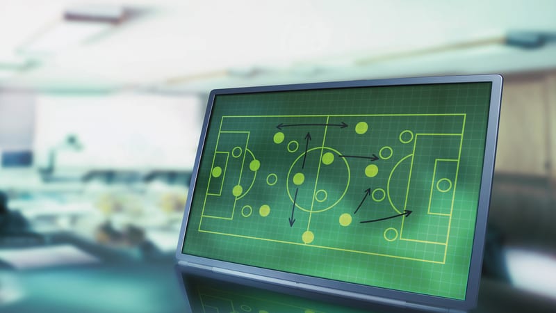 Football tactics board