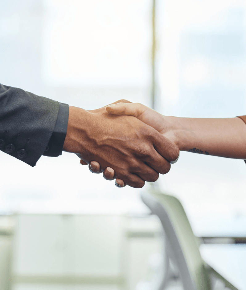 Handshake executive settlement agreement negotiation