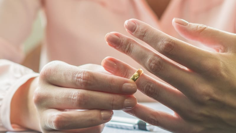 How is a final salary pension shared on divorce