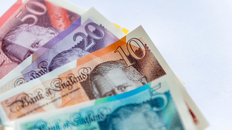 King Charles III bank notes