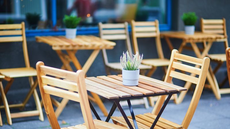 Outdoor seating