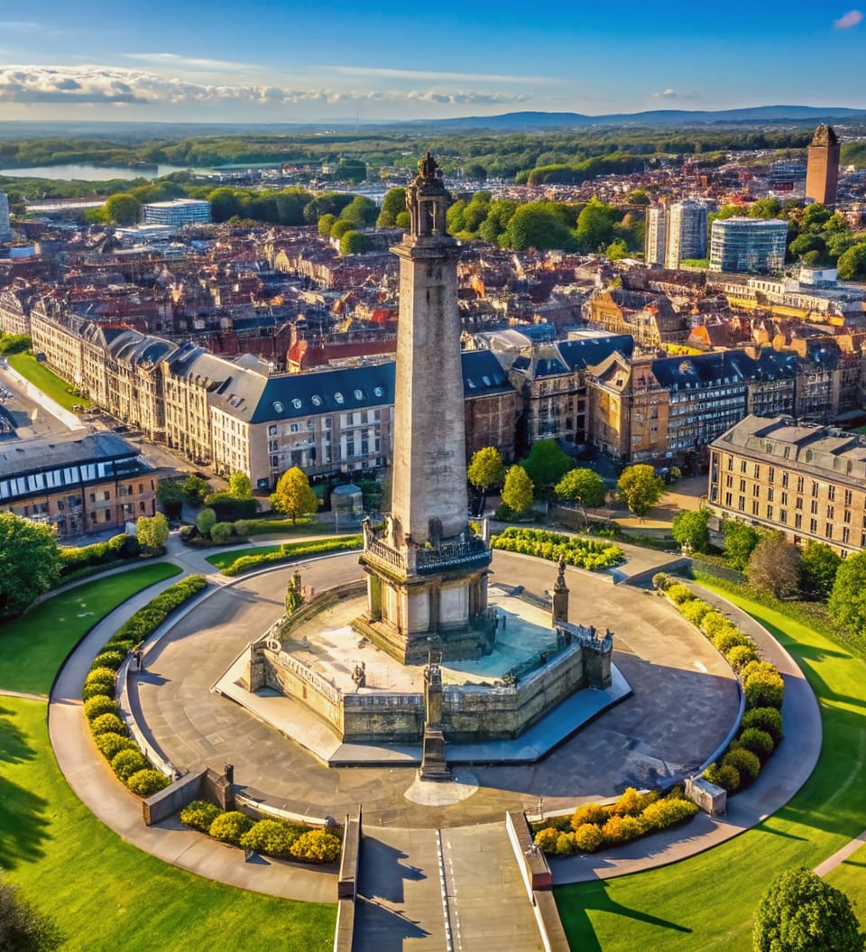 Preston Cenotaph Lancashire UK
