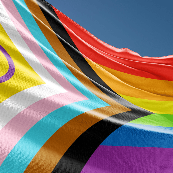 Progress Pride flag