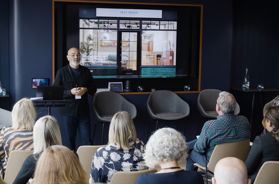 Ibrahim Ibrahim presents at the Future of Retail and Placemaking Conference Manchester