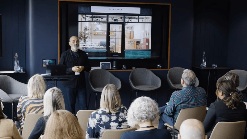 Ibrahim Ibrahim presents at the Future of Retail and Placemaking Conference Manchester