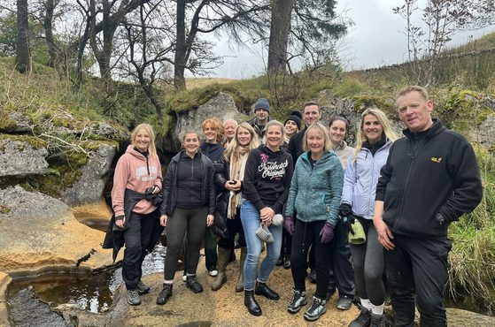The Brabners team at Kingsdale Head