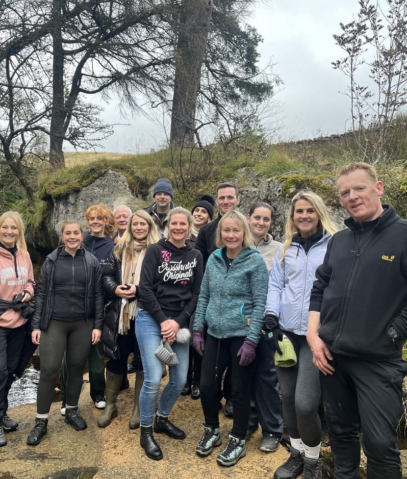 The Brabners team at Kingsdale Head