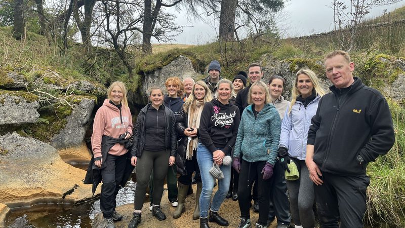 The Brabners team at Kingsdale Head