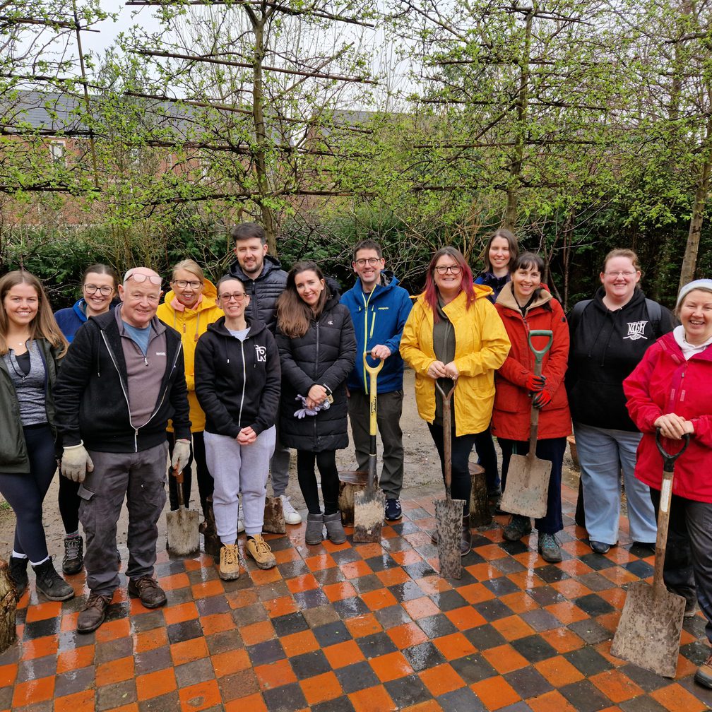 The Brabners team at Rotunda allotment