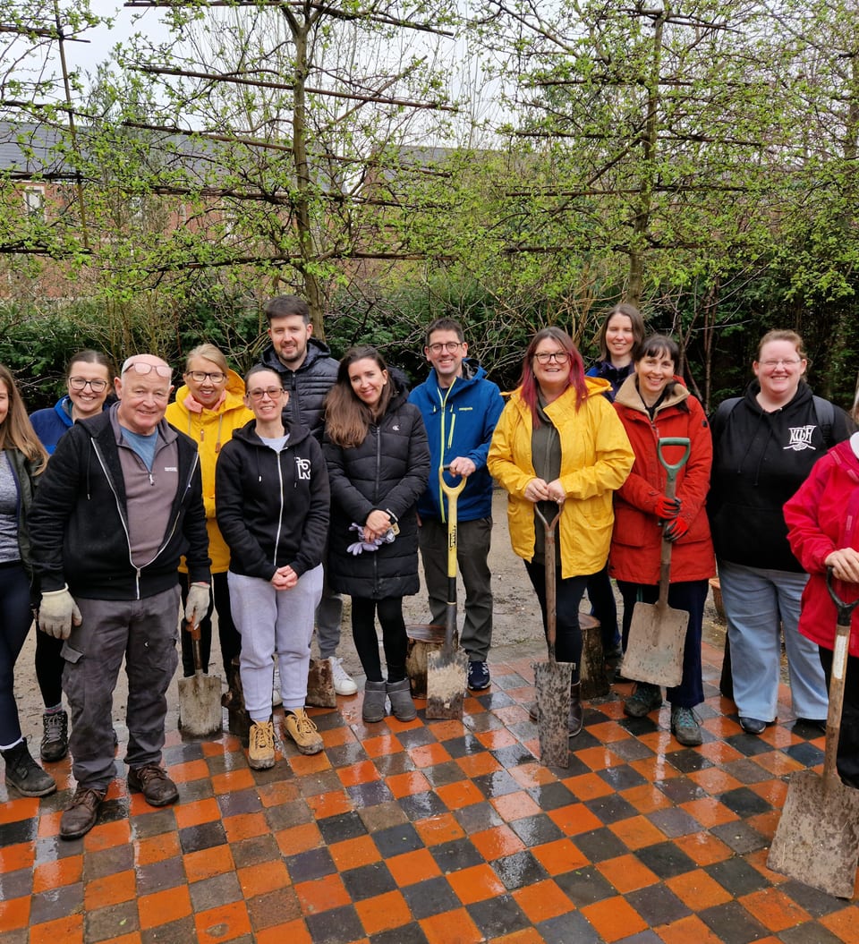 The Brabners team at Rotunda allotment