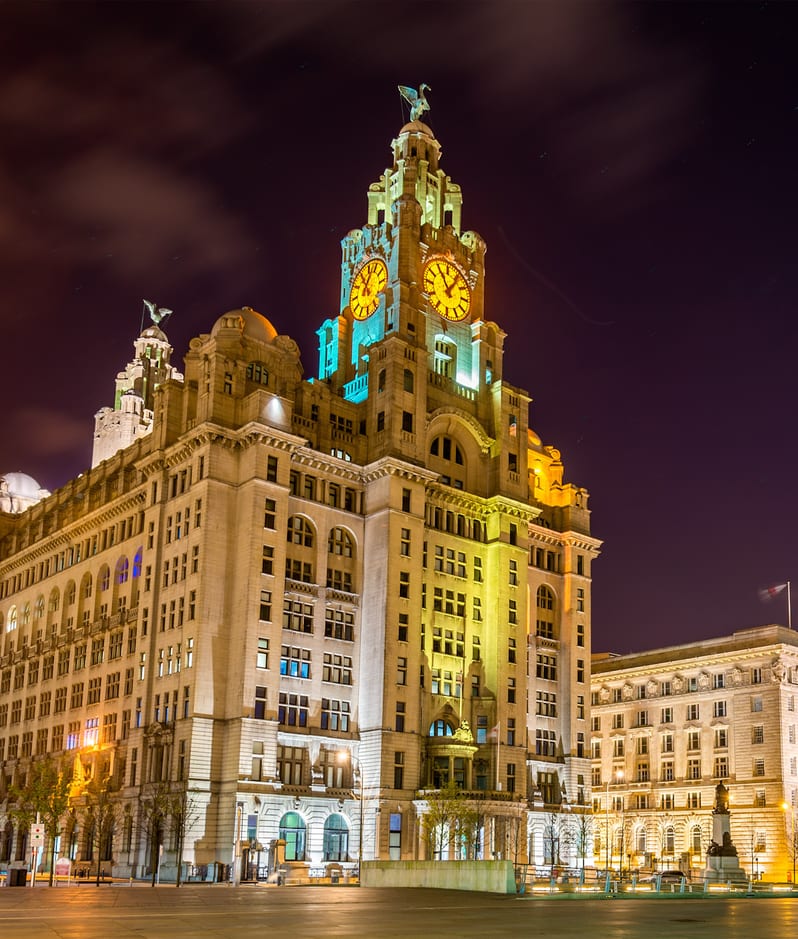 The Royal Liver the Cunard and the Port of Liverpool Buildings