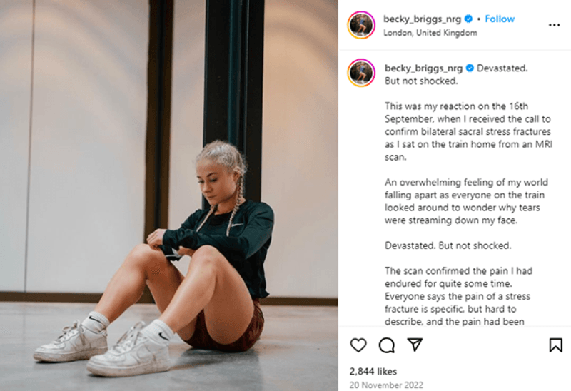 Becky briggs nrg Instagram