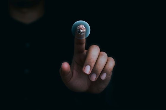 Biometric fingerprint sensor