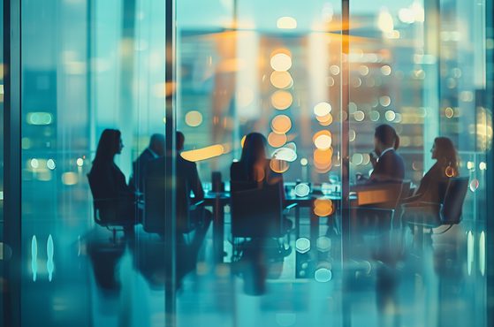 Business management board meeting