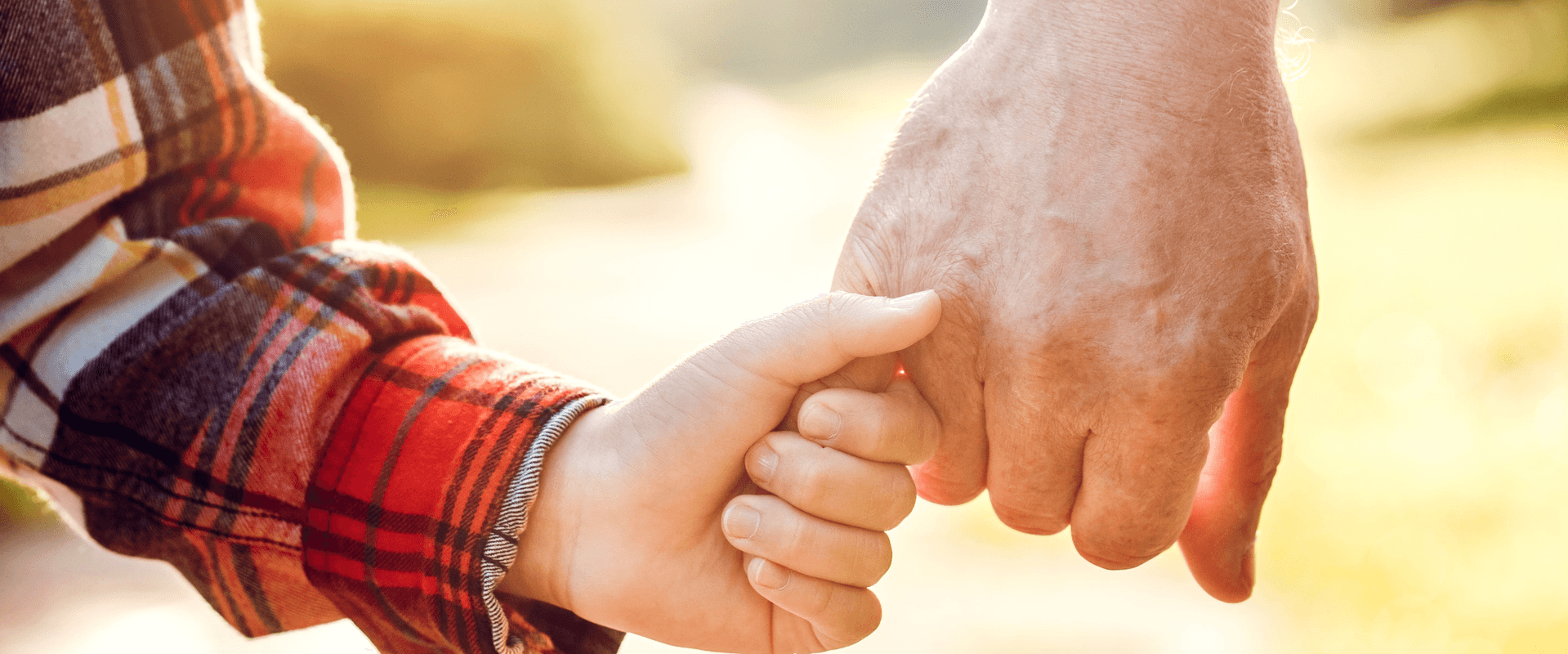 Grandparent visits grandchild