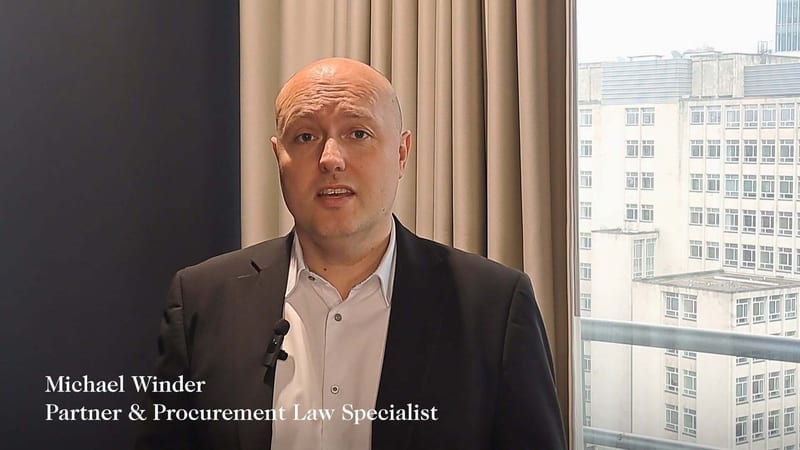 Michael Winder shares the key features of the Procurement Act