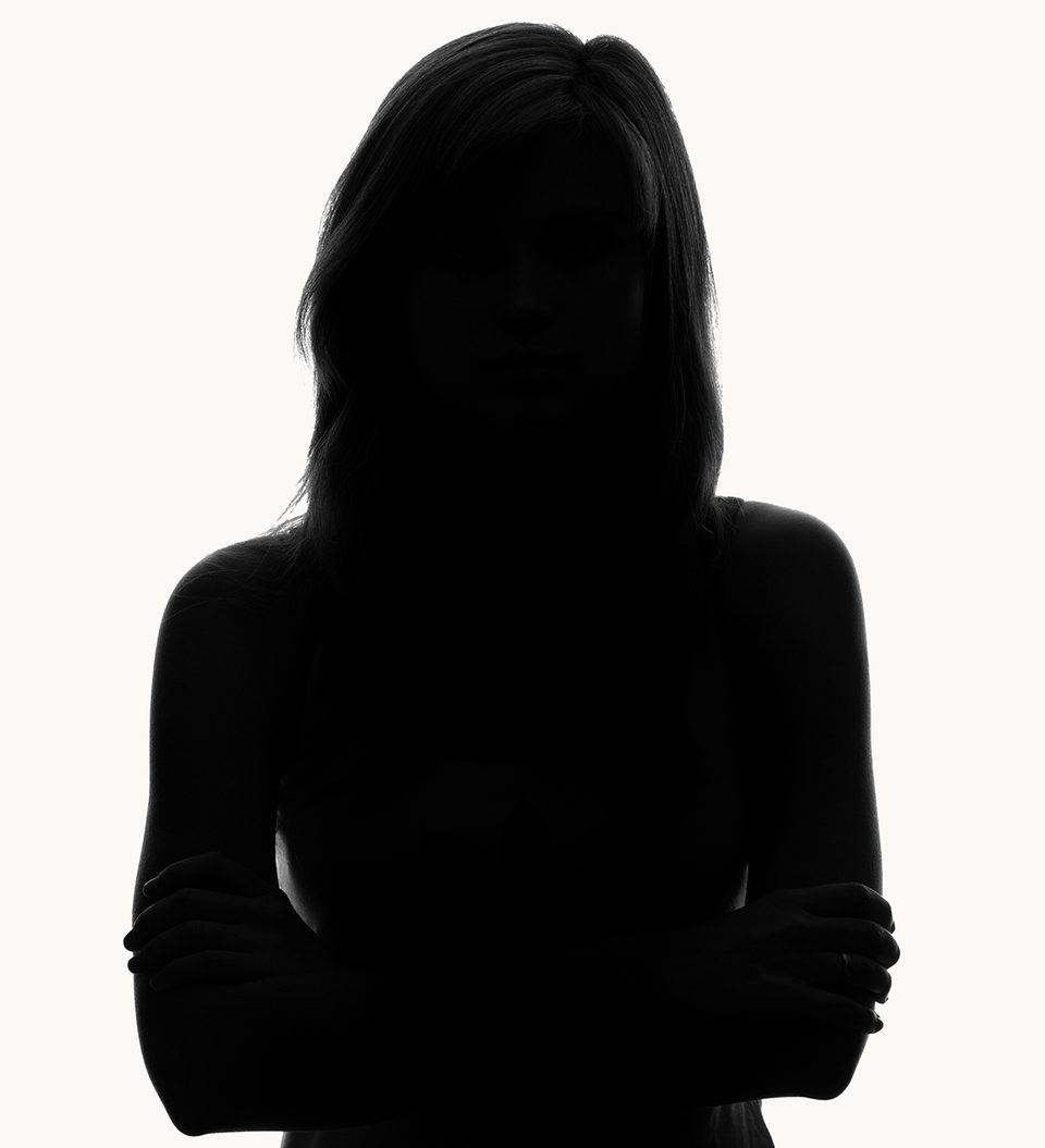 Female silhouette