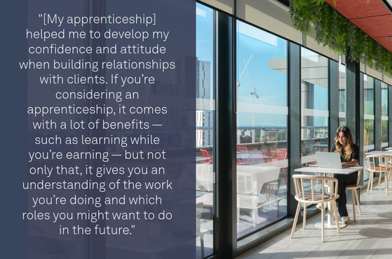 National apprenticeship week Isaac Davison