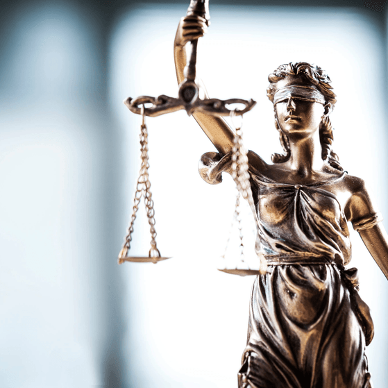 scales of justice gold