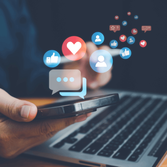 Social media policy square