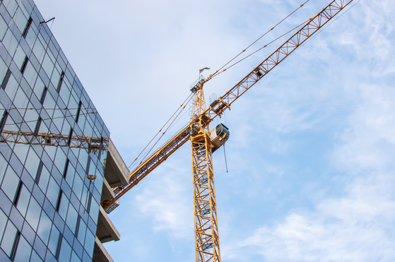 Skyrise under construction