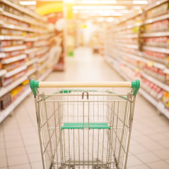 Supermarket trolley