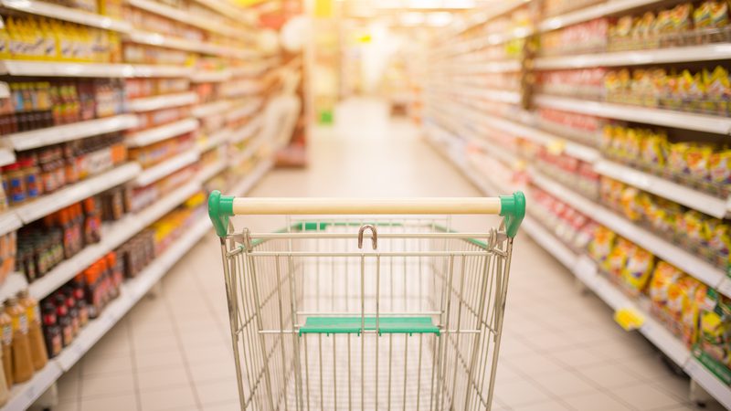 Supermarket trolley